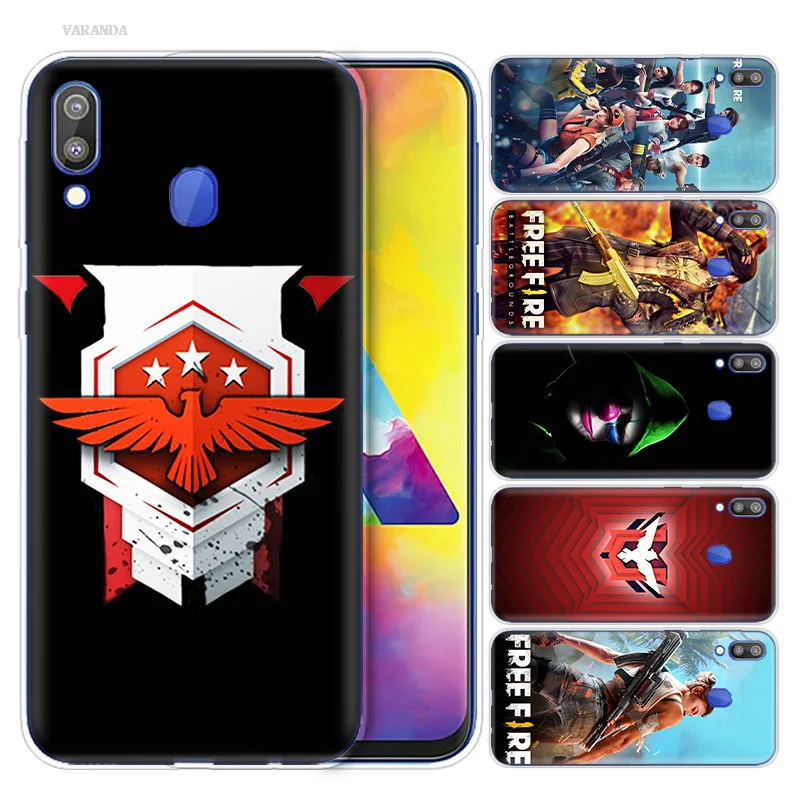 

Free Fire Cartoon Silicone Case Cover for Samsung Galaxy M30 M20 M10 S10 5G S10e S9 S8 S7 Edge J8 J6 J4 Plus 2018 Fundas Capa