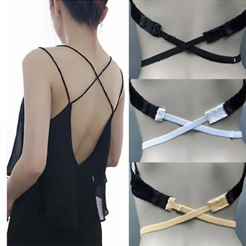 DHL NLow Back Bra Strap Magic Bra Strap Low Back Converter Backless V