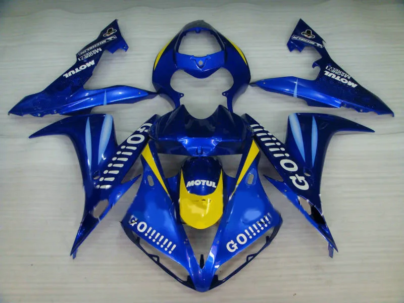 Набор обтекателей мотоцикла для YAMAHA YZFR1 04 05 06 YZF R1 YZF1000 2004 2005 2006 ABS Cool blue Обтекатели