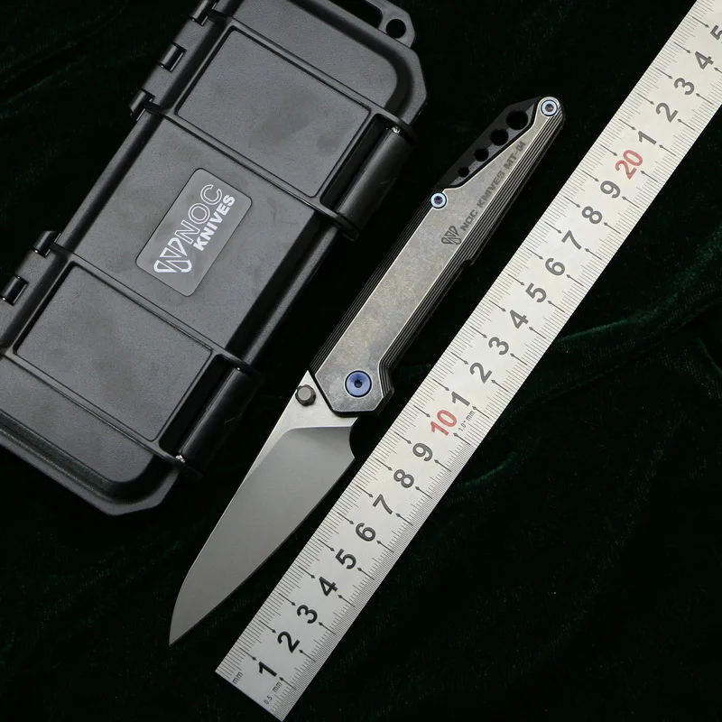 LOVOCOO MT04 осевой складной нож M390 лезвие шарикоподшипник титановая ручка Кемпинг Охота Открытый выживания Кухонные Ножи EDC инструмент
