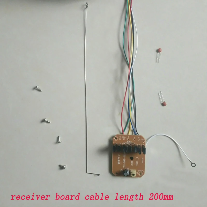 DIY RC Toys 4CH 27MHZ комплект пульта дистанционного управления 4,5 V/5,5 V/6 V/7,2 V 4A плата приемника высокой мощности 20M передатчик управления расстоянием