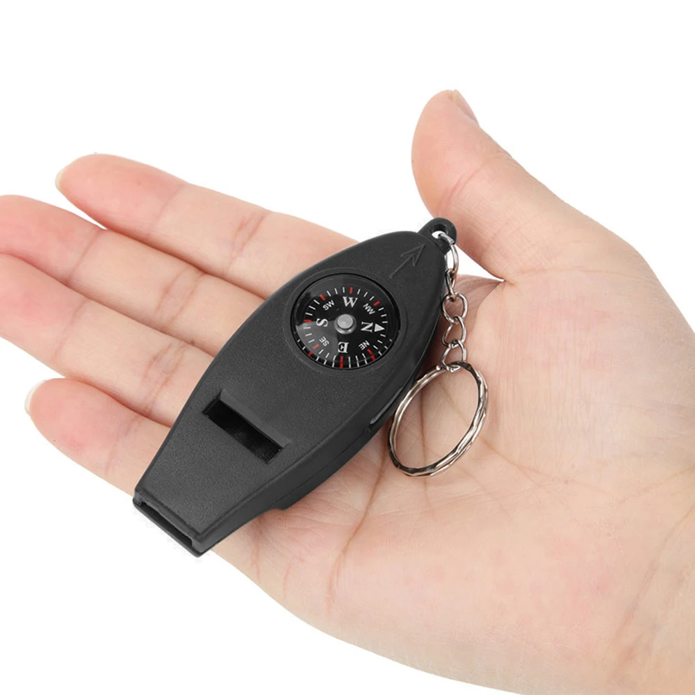 Outdoor Emergency Survival Safety Sport Camping Hunting Whistle with Keychain Travel Kits | Спорт и развлечения