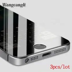 Wangcangli 3 шт./лот для iPhone 5S стекло se 4 5 6 7 8 пленка 9 H лучшие чехлы для Apple IPhone 5 стекло 6 Plus 2.5D защита экрана HD