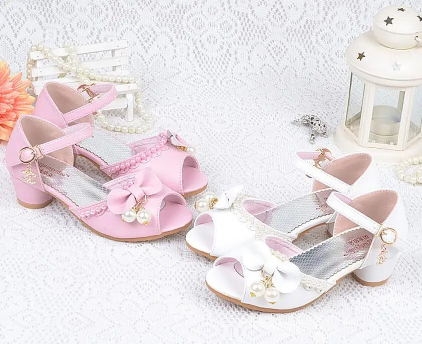 Girls high heels sandals-13