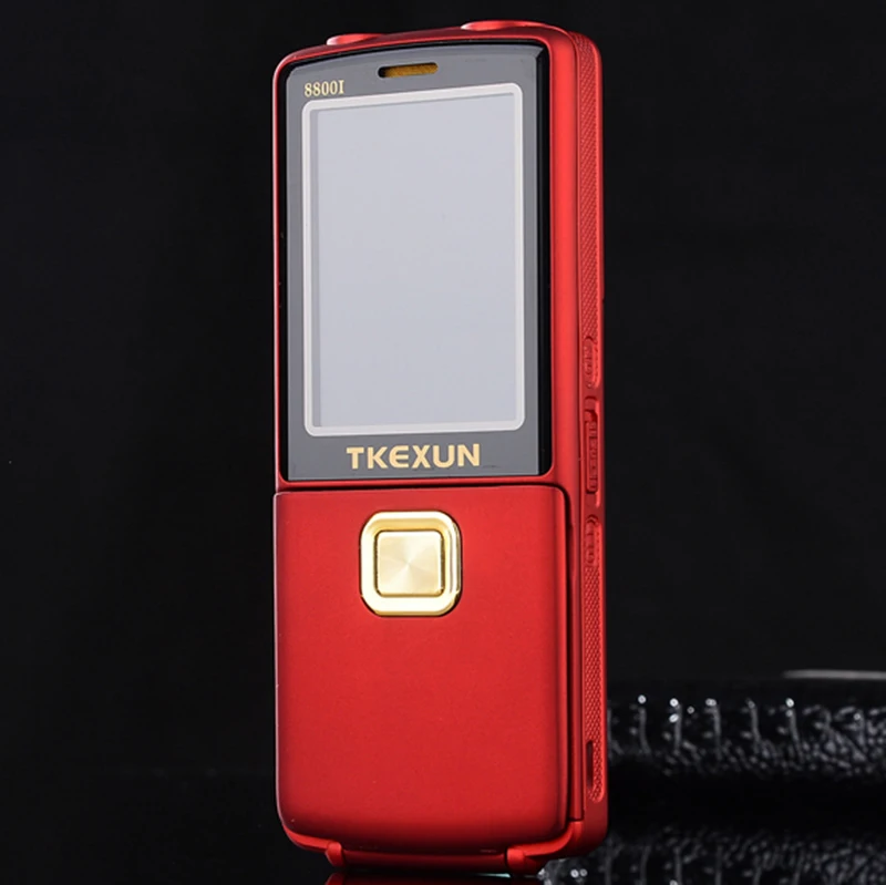 2017 Original TKEXUN 8800 8800i Flip Phone Dual Sim Camera MP3 MP4 Dual Flashlight 2 8