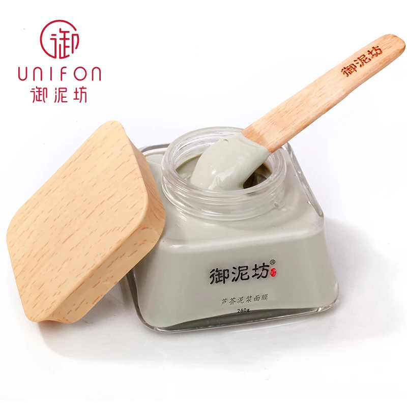 Yunifang/UNIFON алоэ грязевая маска прозрачная Глубокая очистка масла кожи клубника