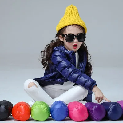 

Children's winter jackets 90% down jacket for girl autumn Warm hooded Long Sleeve baby toddler boys jacket kids parka outerwear