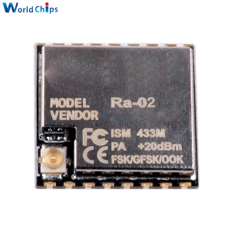 

LoRa SX1278 433M 10KM Wireless Spread Spectrum Transmission Module Ra-02 SX1278 Socket DIY Kit for Smart Home Meter Reading