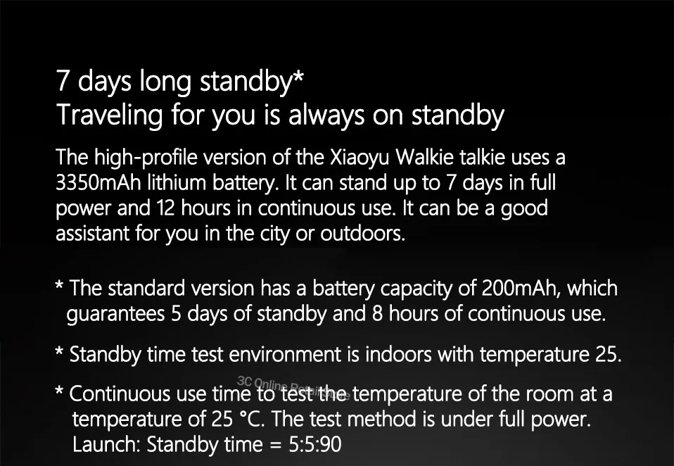 Xiaomi Mijia Jifengintercom Walkie Talkie с fm-радио спикером в режиме ожидания смартфон приложение расположение поделиться быстро команда Talk intercom