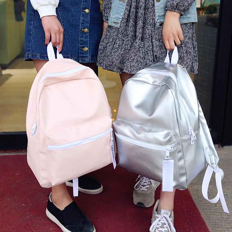 ZEITLIN Brand Korean Canvas Printing Backpack Women School Bags for