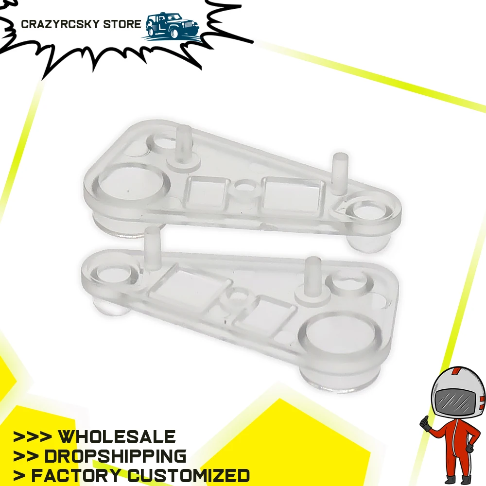 

RCAWD Plastic Tail Light Housing Cover For RC Hobby Model Car 1/10 Traxxas Trx-4 Crawler Land Rover Defender Hop-up