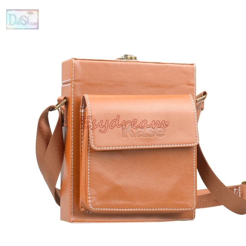 

5 Pockets Slots Portable PU Leather Filter Protector Case Pouch Bag for Nisi Lee Benro Haida Hitech 150*170mm 150*150mm Filters