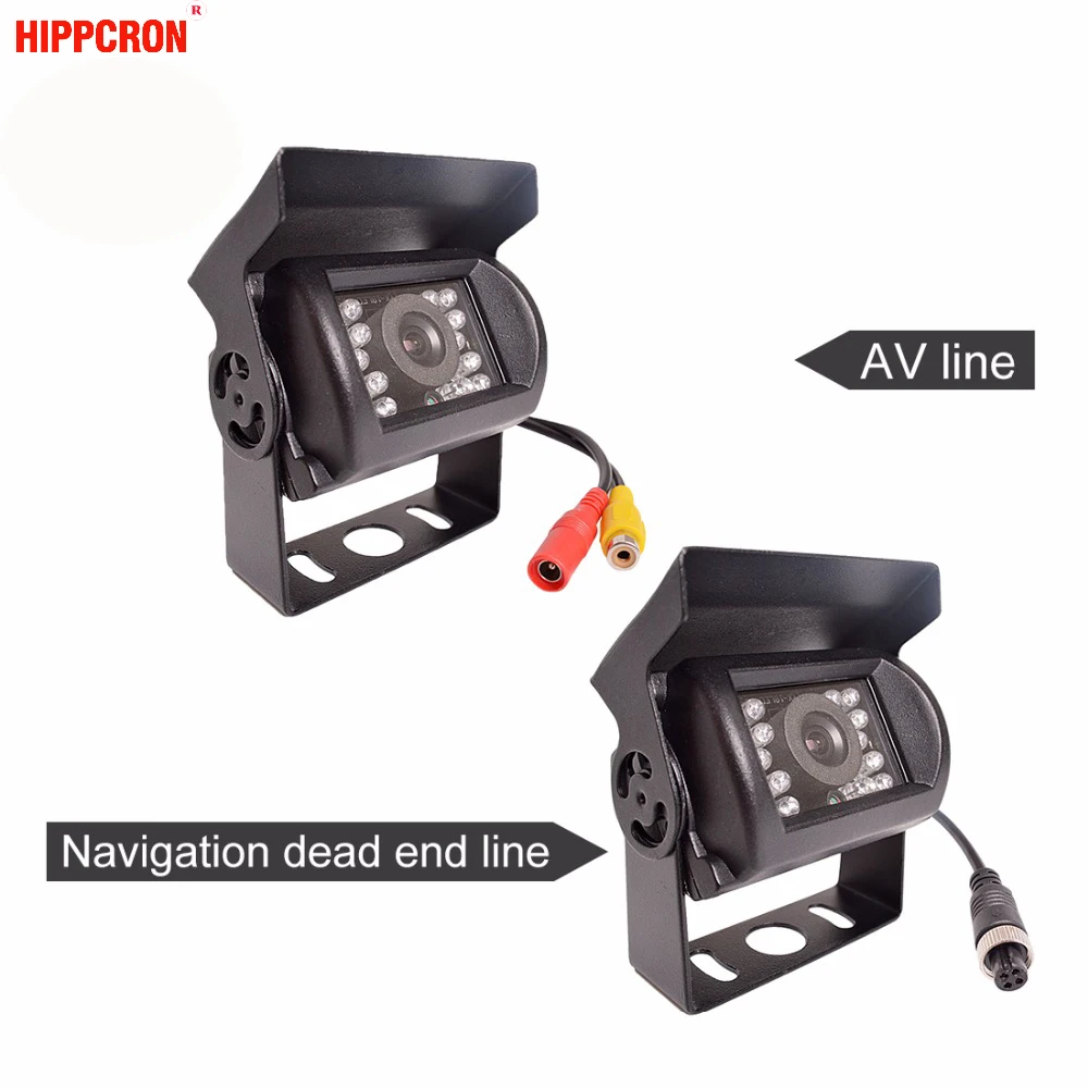 Bus and Truck Rear Camera with 18 LED 24V Navigation / AV Line Reversing Parking Waterproof Night Vision | Автомобили и мотоциклы