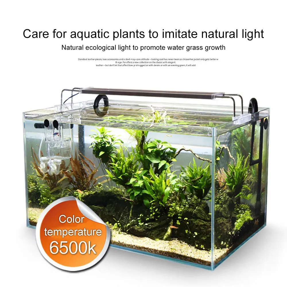 

LED lighting Aquarium Fish Tank Aquarium Landscaping Light 12-24W Lamp with Transformer adapter ADE ADS series for Fish Tank