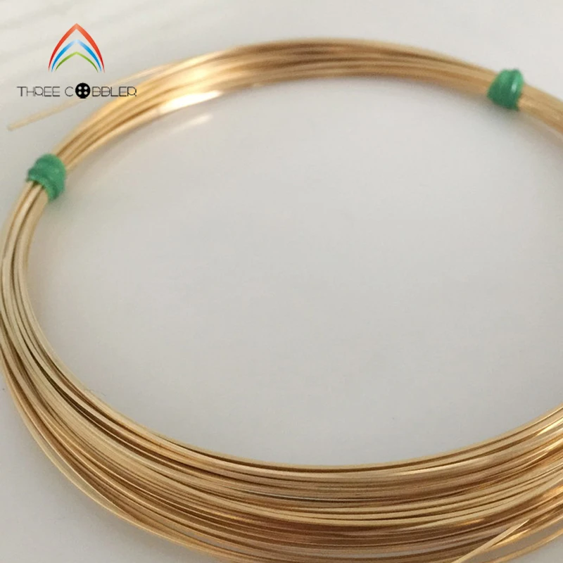 

IB1928 Gold filled modeling wire,0.65mm width,Flat,jewelry making,1meters Free shipping