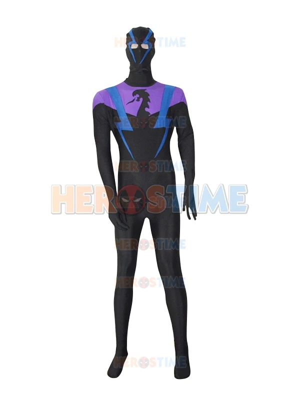 Buy custom made Cool Superhero Costume fullbody spandex morph suit one piece