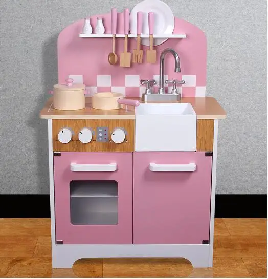 Play House Toys Kitchen Toys Children Play Toys Simulation Pink