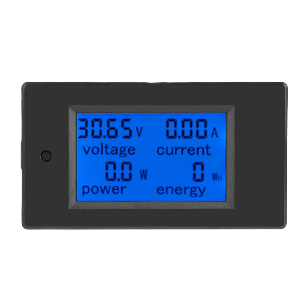 

PEACEFAIR 20A 2000W LCD Digital Voltmeter Electric Power Energy Voltage Current Meter Tester DC 6.5-100V