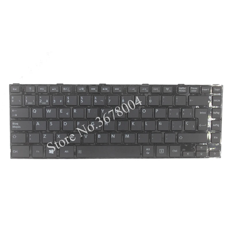 Испанский Латинская Клавиатура для ноутбука TOSHIBA SATELLITE L800 L800D L805 L830 L835 L840 L845 P840 P845 C800 C840 C845 M800 M805 SP/LA черный
