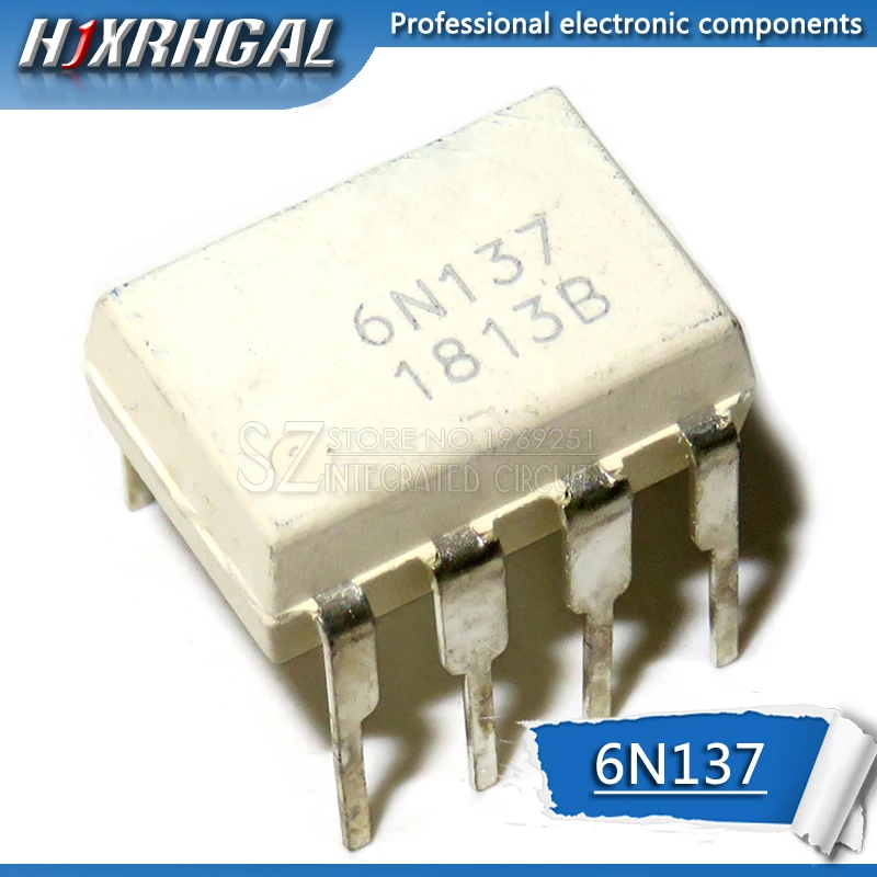 

10pcs 6N137 DIP DIP8 Optocoupler