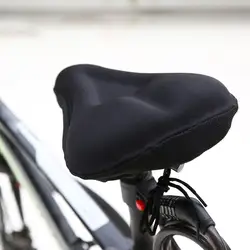 OUTAD Горячие 3D Силиконовые и гель Pad мягкие толстые Велосипед Чехлы для велосипедных сидений Велоспорт Цикл подушки сиденья подходит для