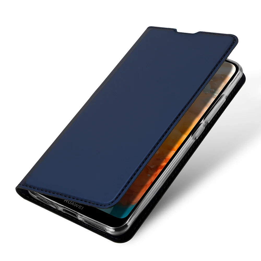 DUX DUCIS из искусственной кожи чехлы для huawei Y6 Y9 Y7 2019 Coque книга флип бумажник чехол Prime