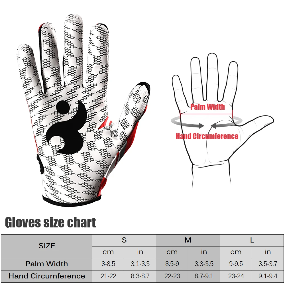 Ватин перчатки унисекс Бейсбол Софтбол ватин перчатки анти-скольжения ватин перчатки для взрослых