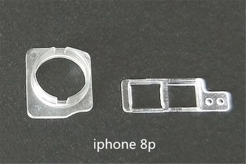 100 комплект ЖК объективов пластиковых для камеры iPhone 8 7 6 6s plus 5|Объективы
