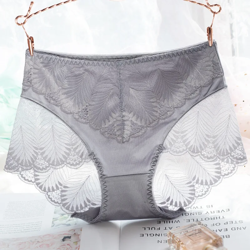 Women's Briefs Breathable Transparent Lingerie Panties Sexy Lace Female Mid-Rise Underwear Women Cotton crotchless Intimates Women's Briefs Breathable Transparent Lingerie Panties Sexy Lace Female Mid-Rise Underwear Women Cotton crotchless Intimates