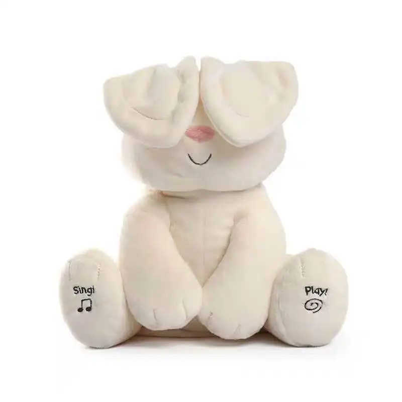 

Funny Electronic Plush Toys Dog Elephant Bear Electric Speaking Singing Doll Rabbit Pig Musical Toys 19 Models