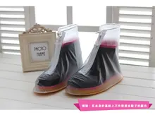 poncho rain raincoat waterproof coat dress jacket Burberry Thicker antiskid rain shoes white black blue S
