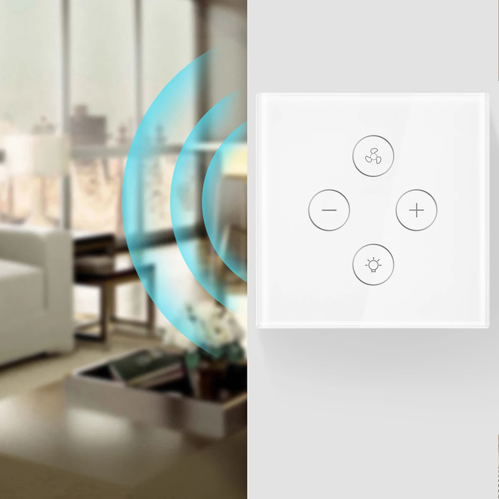 ЕС смарт Wifi сенсорный Вентилятор/лампа переключатель света дистанционное