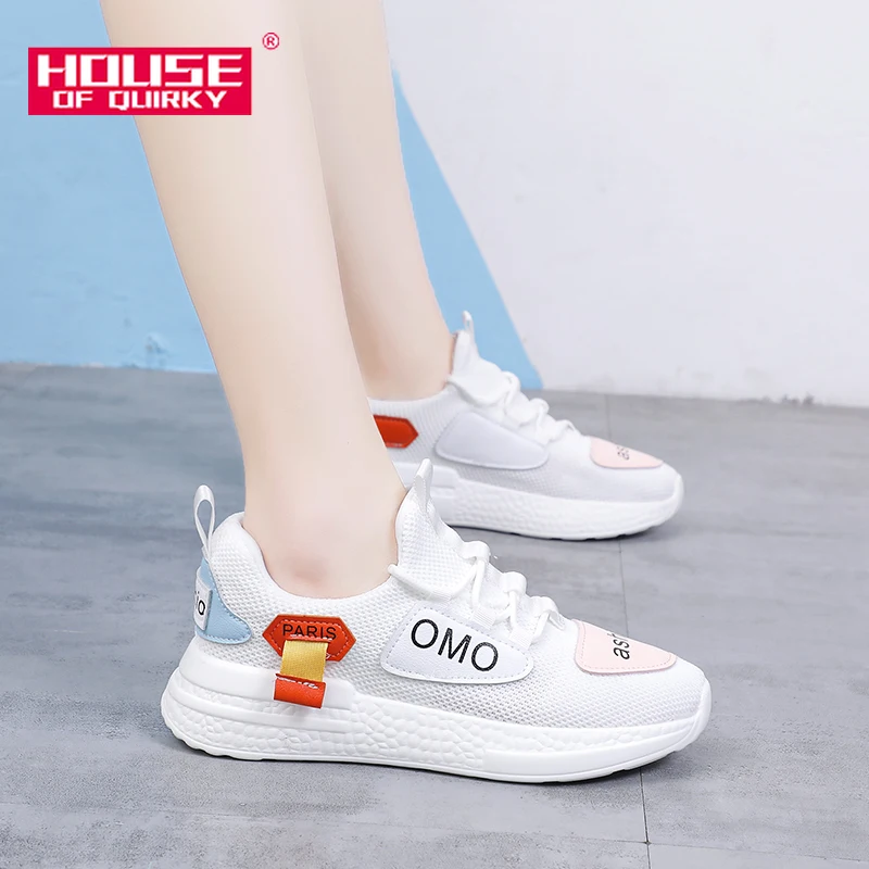 

Spring Women Vulcanized Shoes Sexy Hollow Out Round Head Sport Shoes Woman Casual Sneakers Ladies Mesh Running Shoes 2019 New