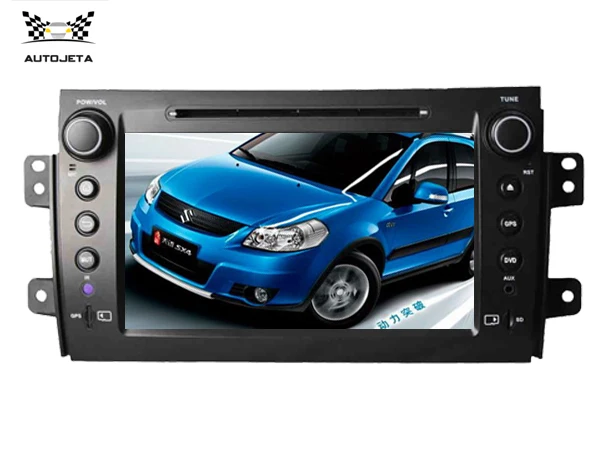 4UI intereface combined in one system CAR DVD PLAYER FOR SUZUKI SX4 2006- 2008 2009 2010 2011 2012 Navigation GPS TV Radio BT