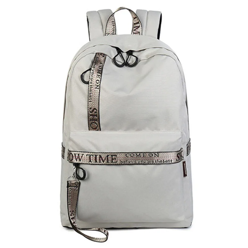 

Waterproof Letter Laptop Backpack Women College Student Bagpack Travel Bookbag Bag for Teenager Girls