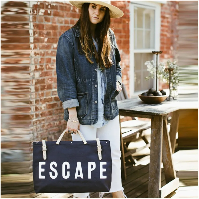 

2019 New Spring Summer Women Canvas Letter Print Big Capacity Shoulder Soft Bag Woman Travel Handbags Female Tote Bags