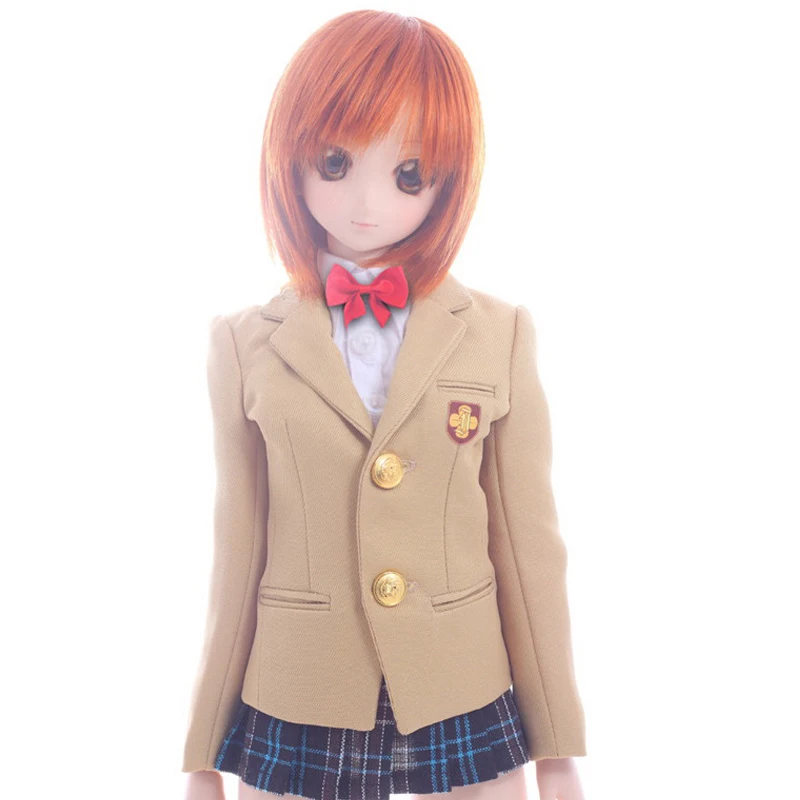 [Wamami] 300 # анимация Railgun Misaka Mikoto школьная форма/костюм 1/4 MSD 1/3 SD DZ BJD Dollfie|bjd msd|1/4 bjddollfie |