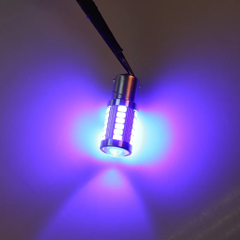 

2 Pcs T20/T25/H4/H7/H10/H11/H15/H16/9006/9005/1156/1157/P13W 33LED 5370SMD Car Turn Brake Tail Headlight Signal LED Light Bulb