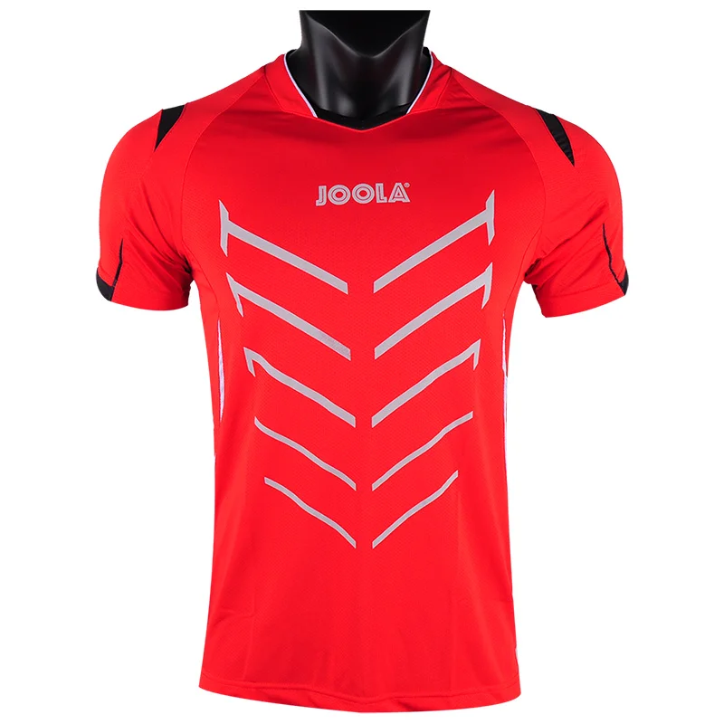 Оригинальная футболка JOOLA для настольного тенниса, одежда для мужчин и женщин, футболка с короткими рукавами, футболка для пинг-понга, Джерси, спортивные майки
