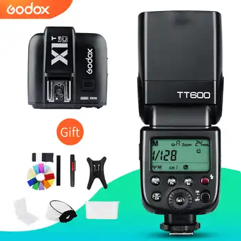 Godox TT600 2.4G Wireless Camera Flash Speedlite + X1T-C/N/F Transmitter Wireless Flash Trigger for Canon Nikon Fujifilm Olympus - Category 🛒 Consumer Electronics