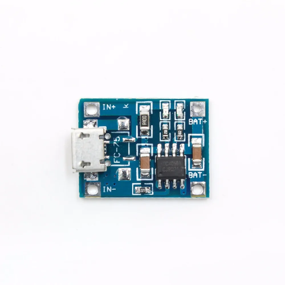 Micro USB TP4056 1A выделенный литиевый аккумулятор зарядный Модуль зарядного