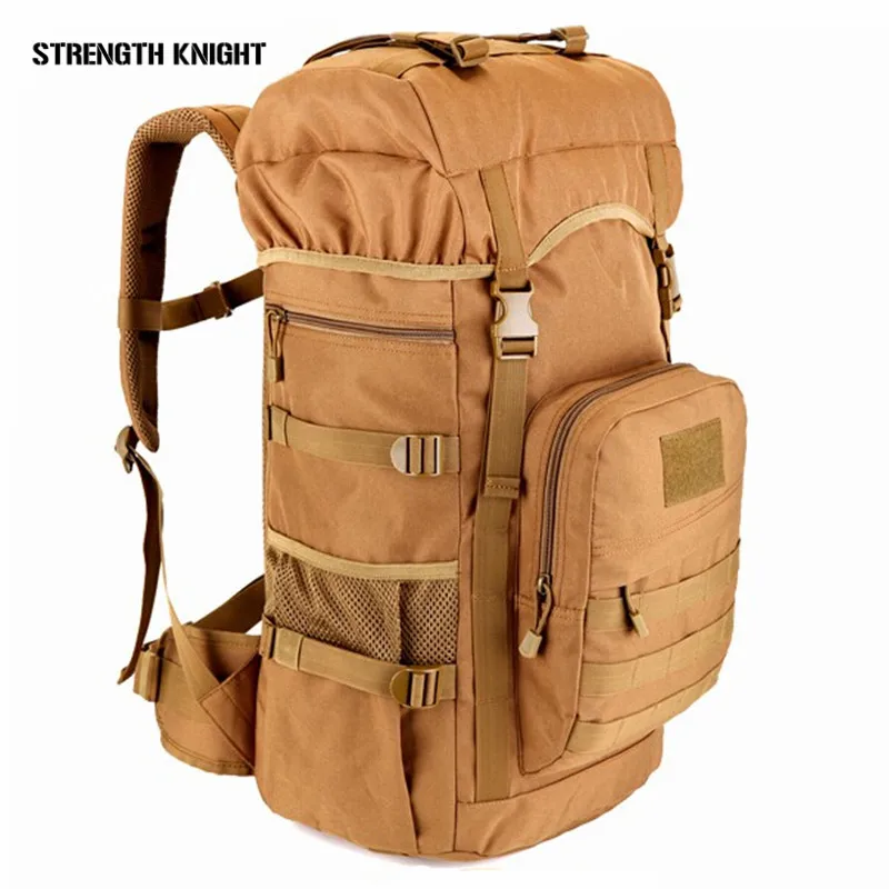 Large Capacity 50L Men's Travel Bag Man Backpack Polyester Bags