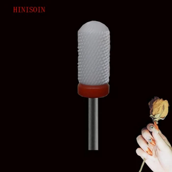 

White Ceramic-10Pcs- Nail Drill Bit - Small Rounded Top Bit - (0027.060)