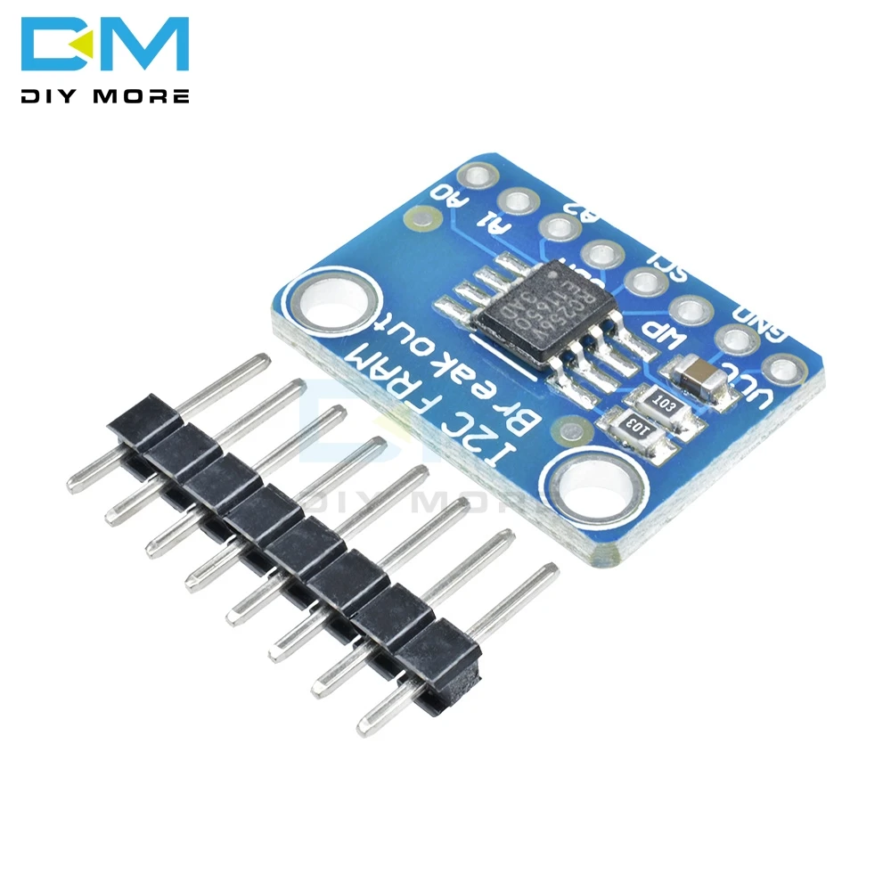 Нелетающая плата для коммутатора MB85RC256V 32KB FRAM памяти IC 12C инструмент разработки 2 7