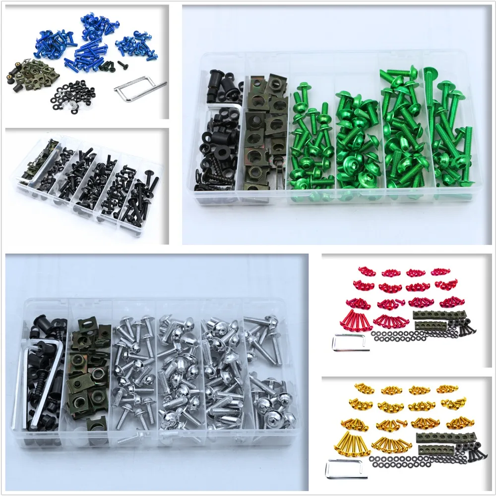 Complete Fairing Bolt Screws Kit Fit For Honda CB CRF CBR VFR VTF VTR