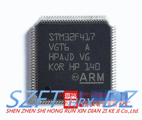 100% Новый оригинал STM32F417VGT6 STM32F417 VGT6 LQFP100|Реле| |