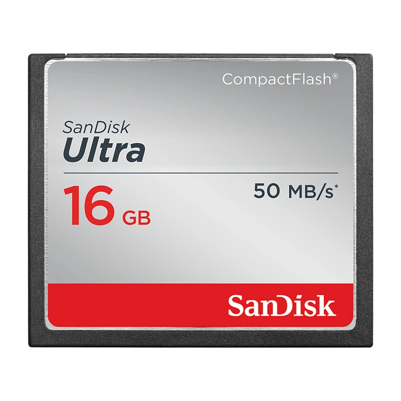 SanDisk Ultra карта памяти CompactFlash 16GB CF карта 333X50 MB/s скорость чтения DSLR Video Flash Card(SDCFHS-016G-Z46-16GB