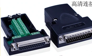 

Solderless DB25 PIN Terminals Connectors Kit Parallel Interface Adapter DIY DB25 Terminals D SUB Connectors