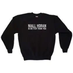 Sugarbaby Niall Horan Is Better Than You толстовка унисекс модная Tumblr толстовка с вырезом лодочкой джемпер с длинным рукавом повседневные топы