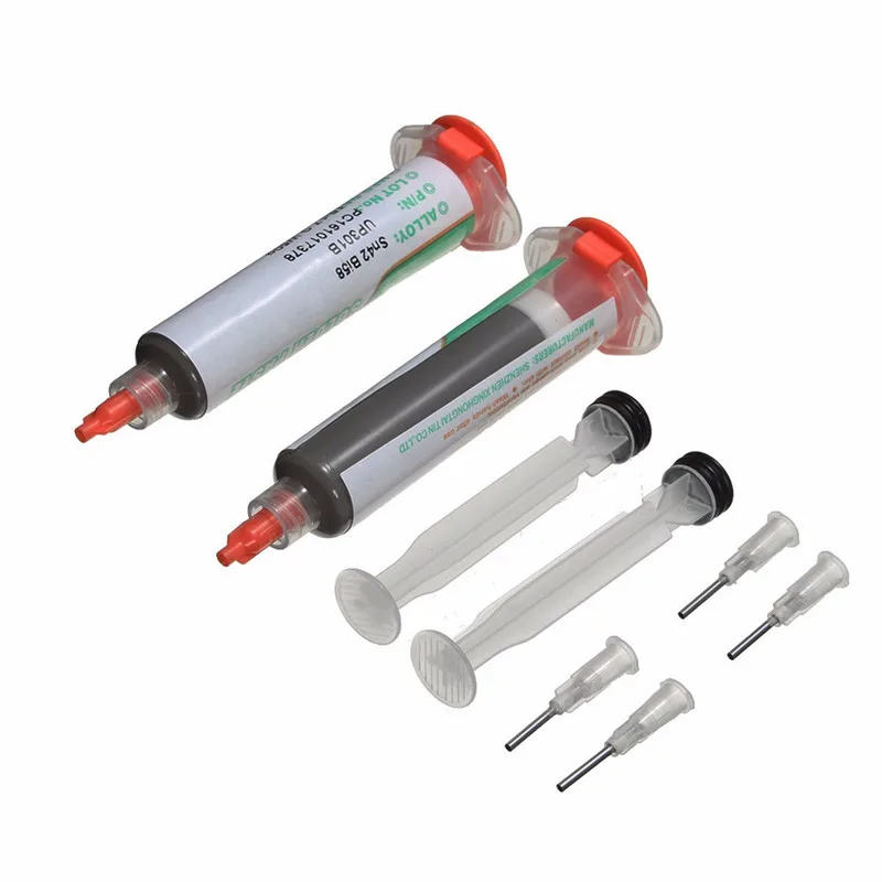 

2Pcs/lot Lead-Free Low Temperature SMT Hot Melt Melting Point Welding Fluxes Solder Paste Flux MG 100g For Welding Tools